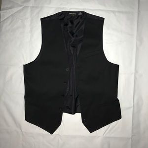 suit separate, black vest
